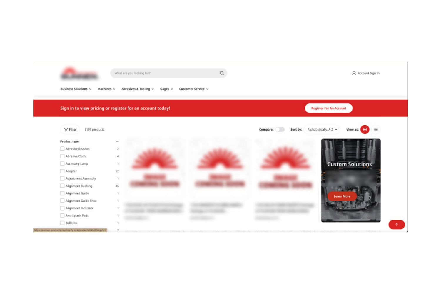Custom Ordering Permissions