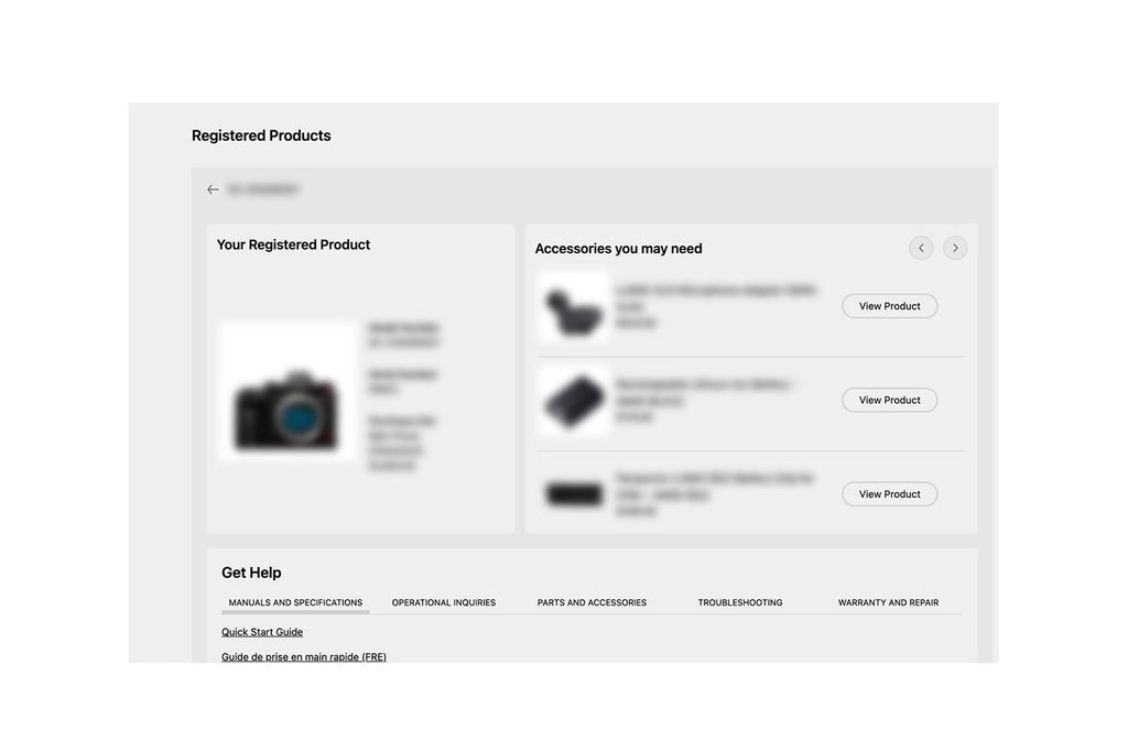 Product Registration & Warranties