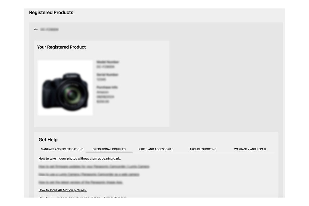 Product Support