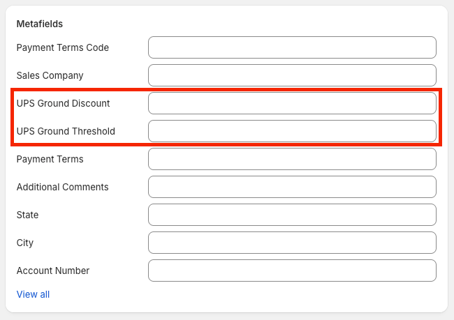 Discount Shipping Rate Based on Metafields