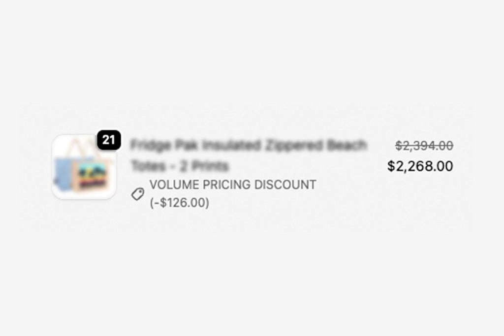 Tiered Pricing by Cart