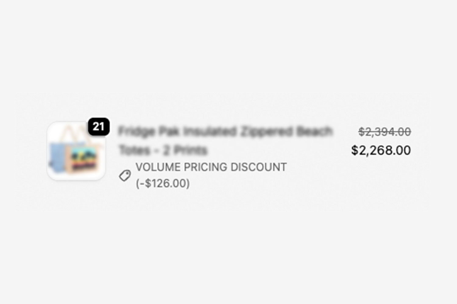 Tiered Pricing by Cart